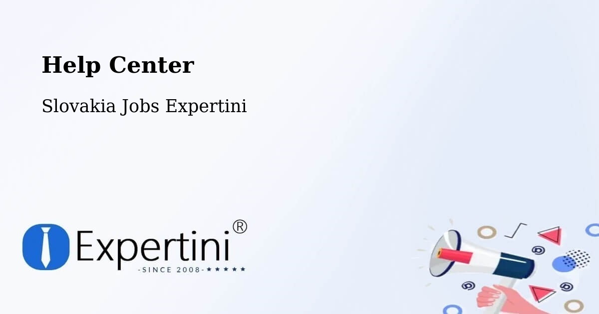 Help Center – Vinosady - Slovakia Jobs Expertini