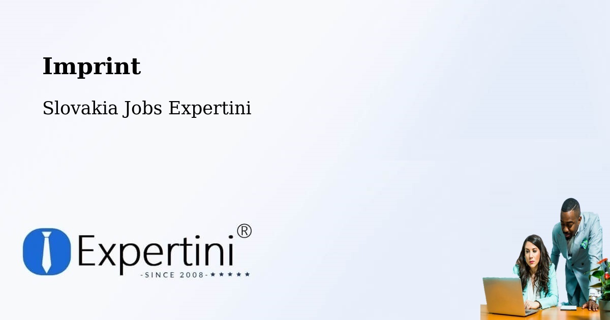 Imprint – Vinosady - Slovakia Jobs Expertini